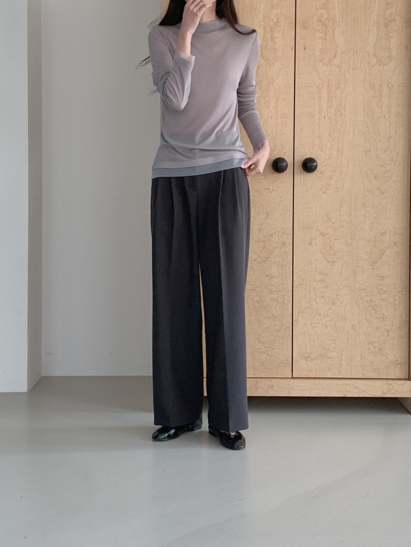 CM直郵韓國代購㊣女裝新款休閑職業人氣時尚25春夏推薦休閑褲CM休閑褲
