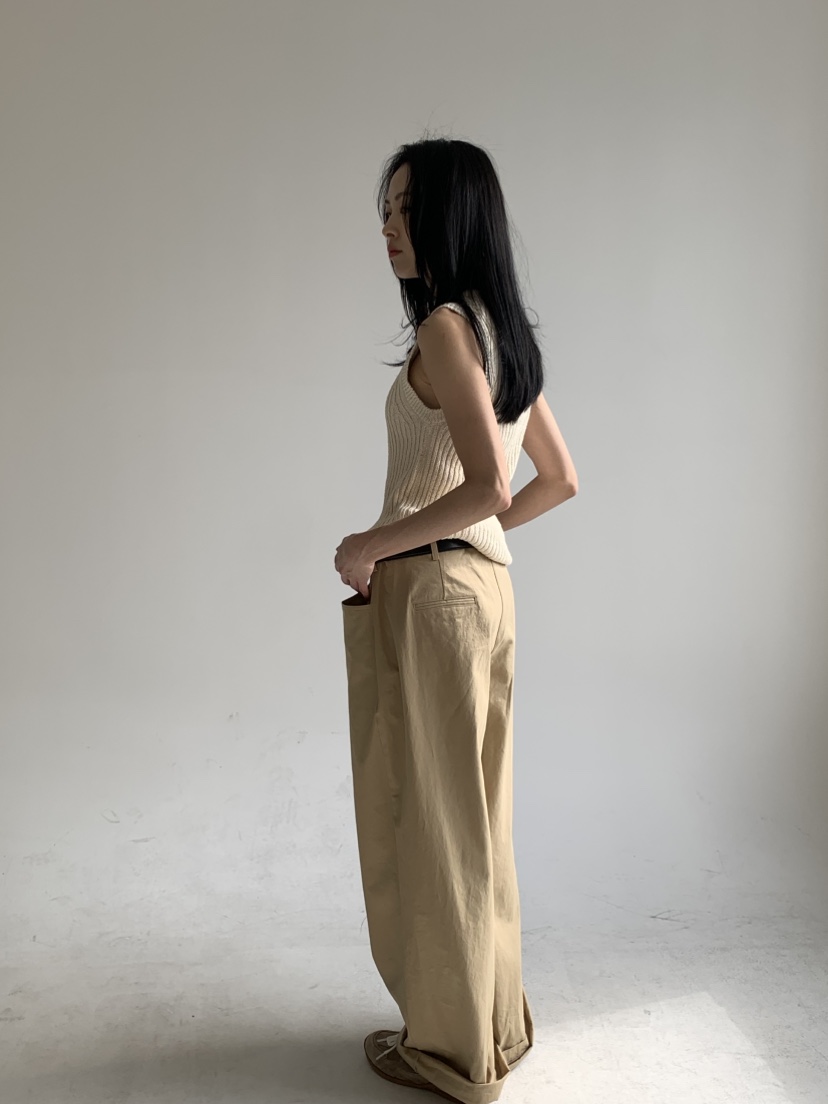 FAVE韓國直郵㊣女裝新款熱賣職業時尚25春夏休閑推薦休閑褲FAVOURITE休閑褲