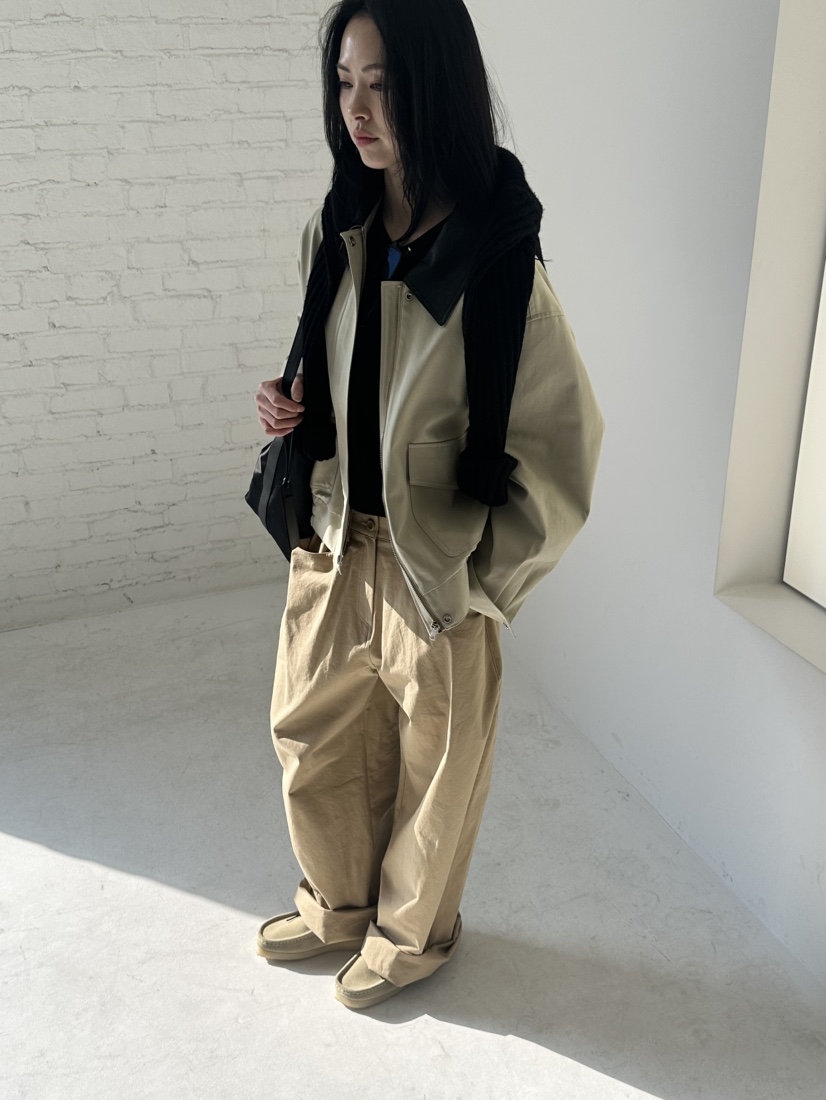 FAVE韓國直郵㊣女裝新款熱賣職業時尚25春夏休閑推薦休閑褲FAVOURITE休閑褲