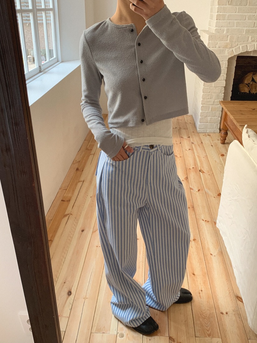 SLAT直郵韓國代購㊣女裝新款25春夏人氣職業休閑推薦休閑褲UNICO休閑褲