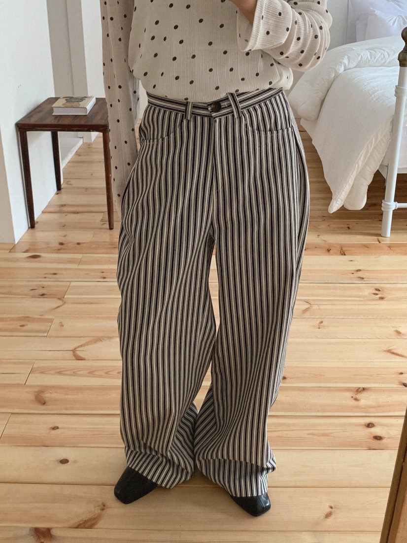 SLAT直郵韓國代購㊣女裝新款25春夏人氣職業休閑推薦休閑褲UNICO休閑褲