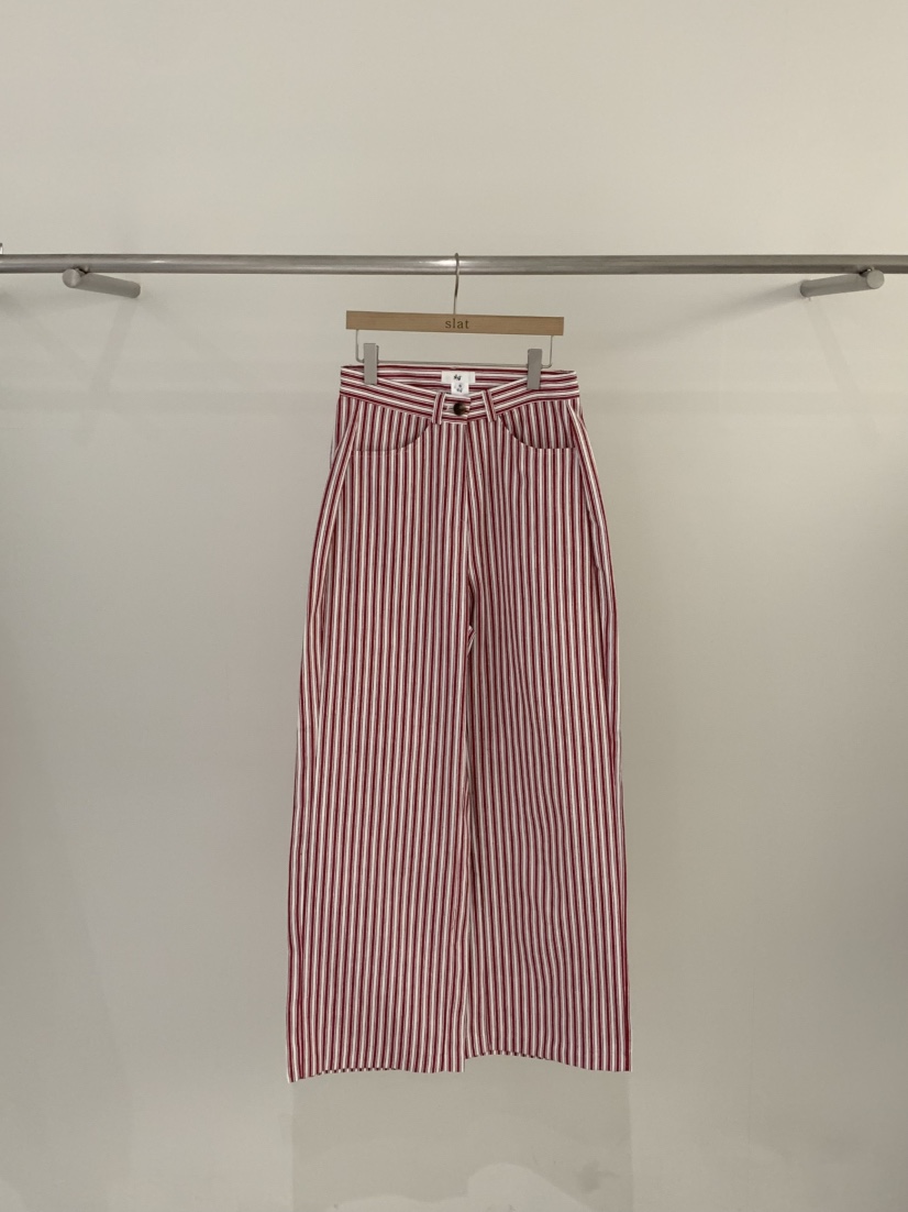 SLAT直郵韓國代購㊣女裝新款25春夏人氣職業休閑推薦休閑褲UNICO休閑褲圖色2