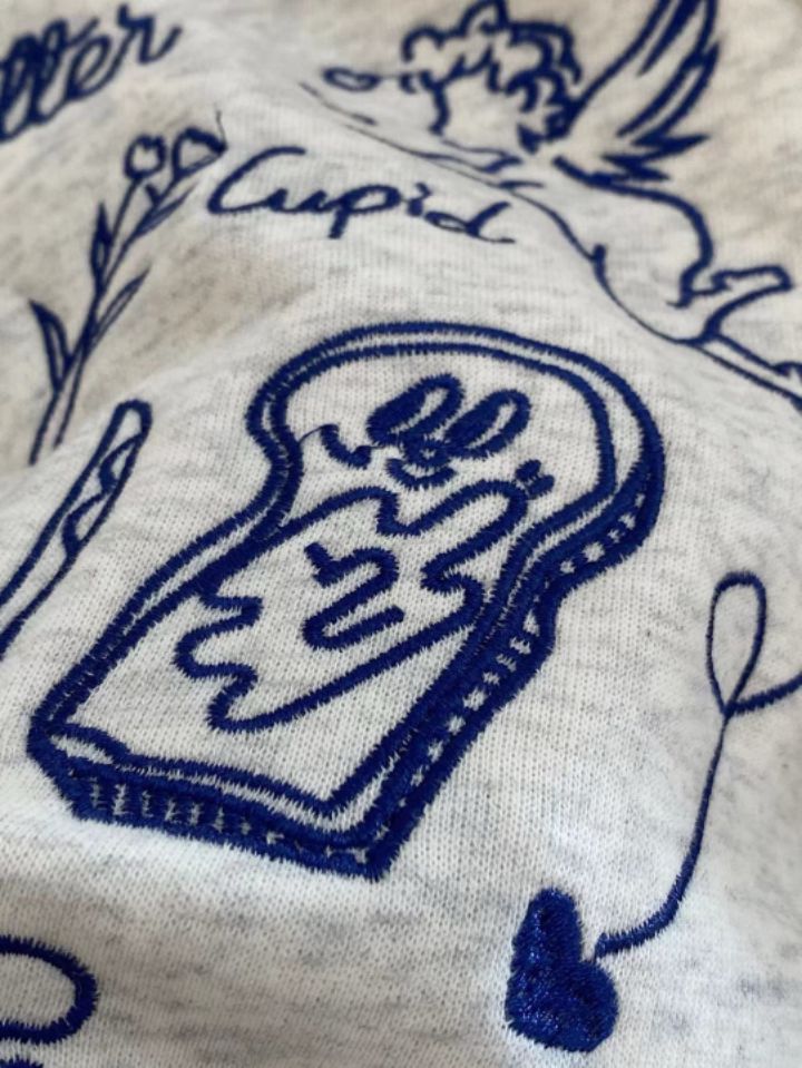 STAY HERE直郵韓國代購㊣女裝新品職業推薦時尚25春夏衛衣復古STAY HERE衛衣