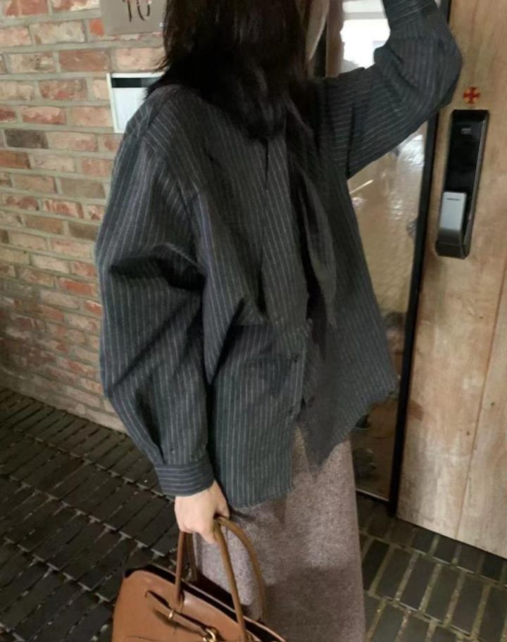 BELLINO293韓國直郵㊣女裝新品熱賣休閑人氣時尚襯衫蕾絲衫BOBBIE DOLL襯衫/蕾絲衫
