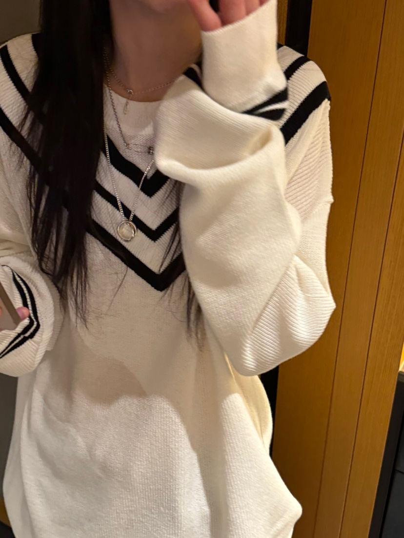 MINIMUZE韓國直郵㊣女裝新品人氣熱賣時尚25春夏休閑針織衫MINIMUZE針織衫
