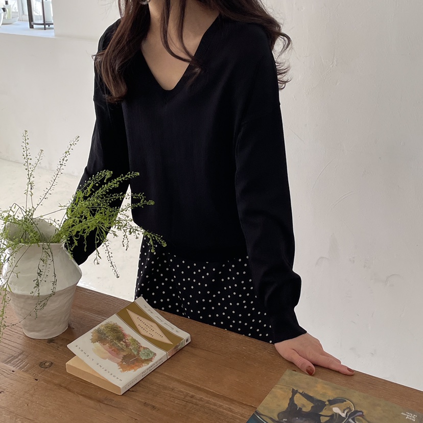 LETAILOR韓國直郵㊣女裝新款休閑時尚人氣25春夏推薦針織衫LETAILOR針織衫