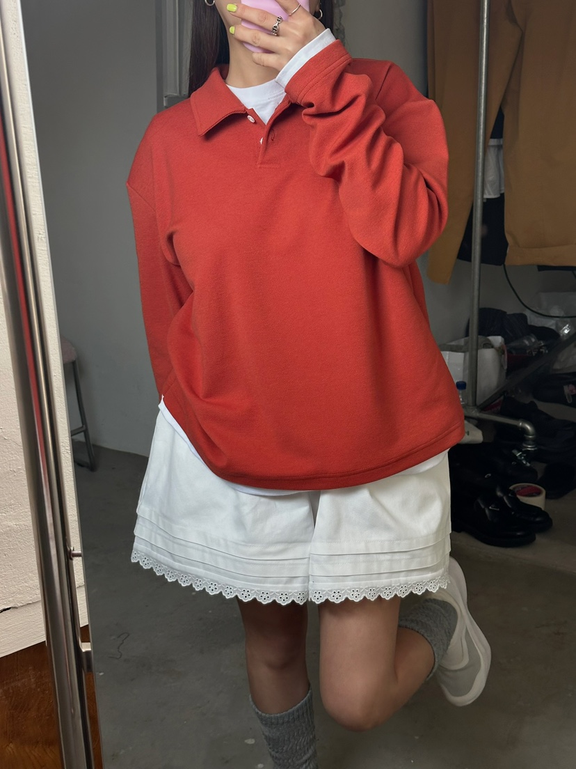 BYRING韓國直郵㊣東大門實拍女裝新款熱賣休閑時尚襯衫蕾絲衫BYRING襯衫/蕾絲衫