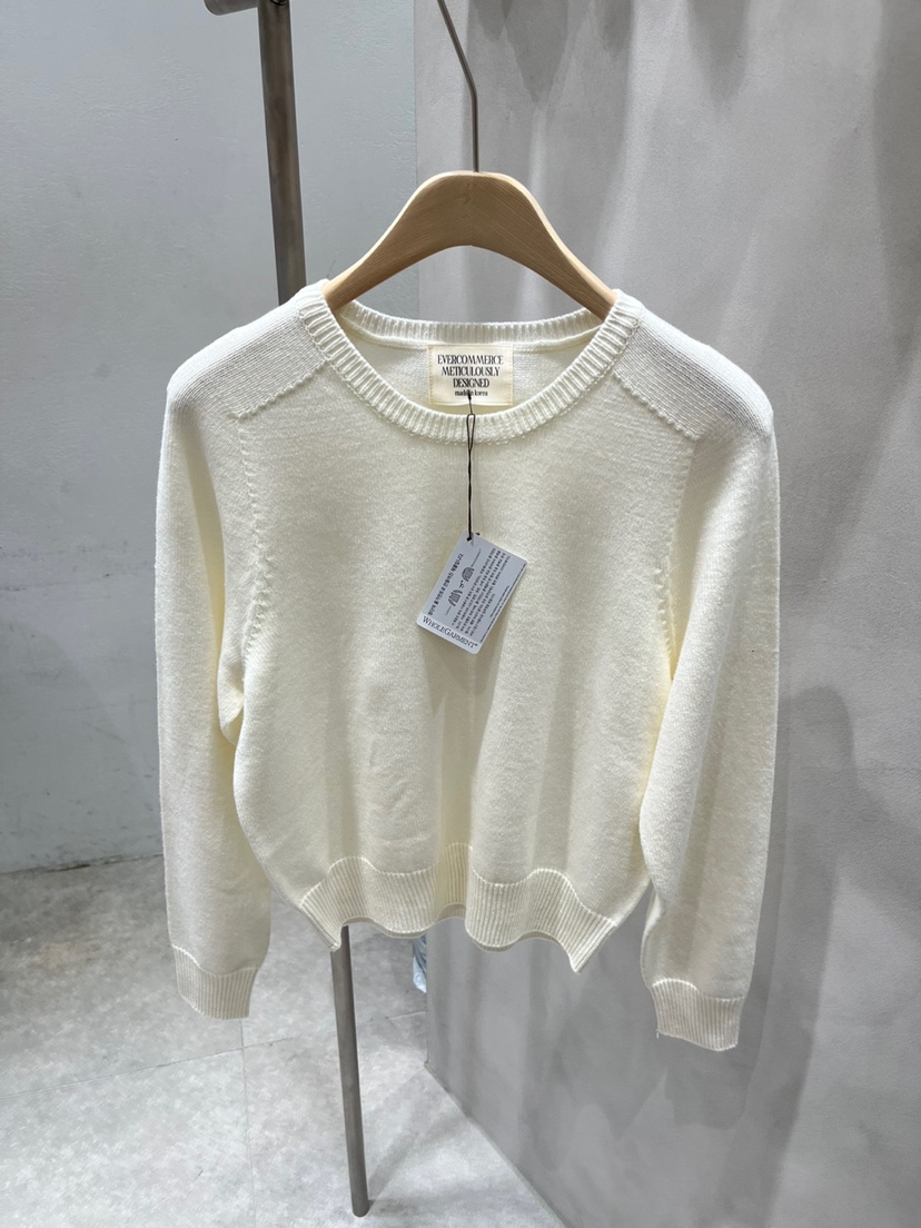 EVERCOMMERCE METICULOUSLY DESIGNED直郵韓國代購㊣女裝新款時尚針織衫EVERCOMMERCE METICULOUSLY DESIGNED針織衫圖色3