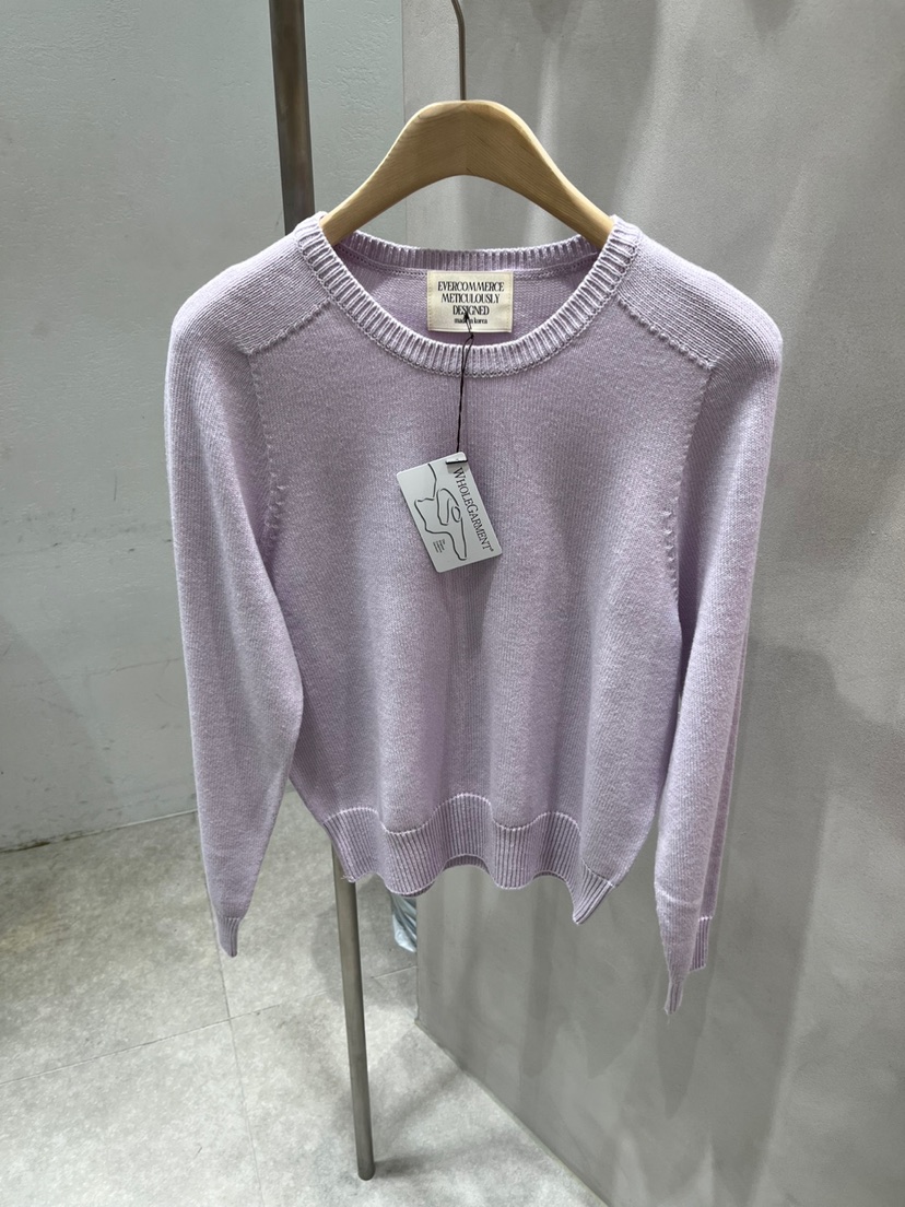 EVERCOMMERCE METICULOUSLY DESIGNED直郵韓國代購㊣女裝新款時尚針織衫EVERCOMMERCE METICULOUSLY DESIGNED針織衫圖色4