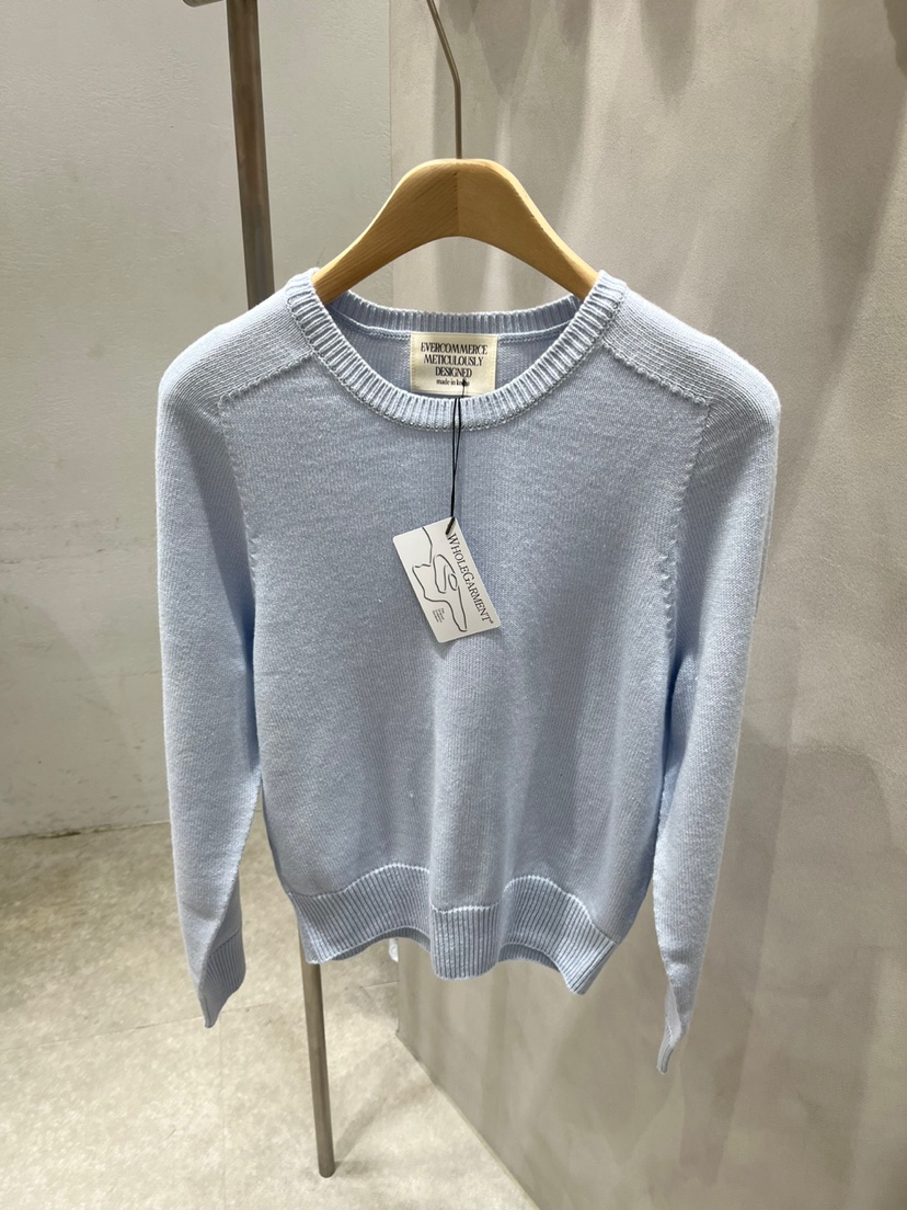 EVERCOMMERCE METICULOUSLY DESIGNED直郵韓國代購㊣女裝新款時尚針織衫EVERCOMMERCE METICULOUSLY DESIGNED針織衫圖色5