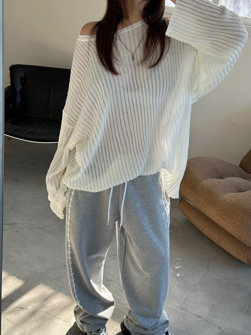 BYRING韓國㊣直郵東大門代購女裝新款熱賣人氣職業25春夏針織衫BYRING針織衫
