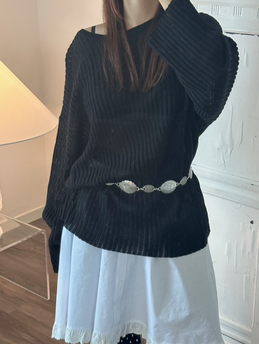 BYRING韓國㊣直郵東大門代購女裝新款熱賣人氣職業25春夏針織衫BYRING針織衫圖色3