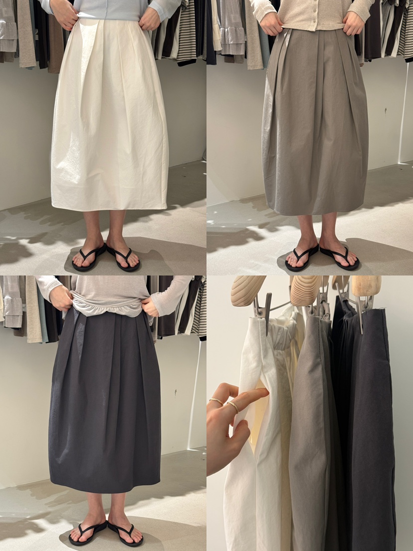 MONE-A直郵韓國代購㊣女裝新款25春夏人氣熱賣半身裙中短裙MONE-A半身裙/中短裙