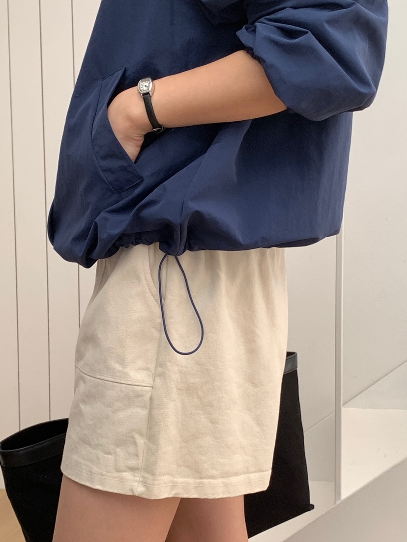 WOOD直郵韓國代購㊣女裝新品25春夏人氣時尚職業休閑夾克連帽WOOD夾克