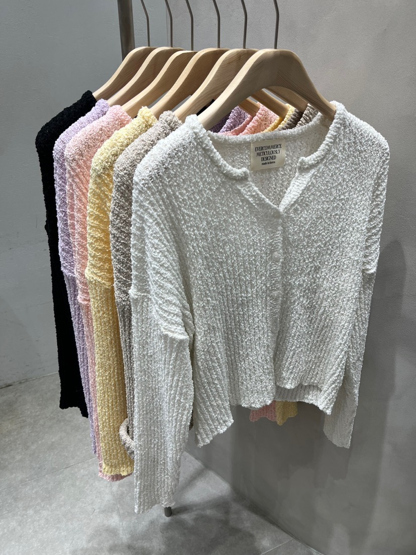 EVERCOMMERCE METICULOUSLY DESIGNED韓國直郵㊣女裝新款25春夏針織衫EVERCOMMERCE METICULOUSLY DESIGNED針織衫