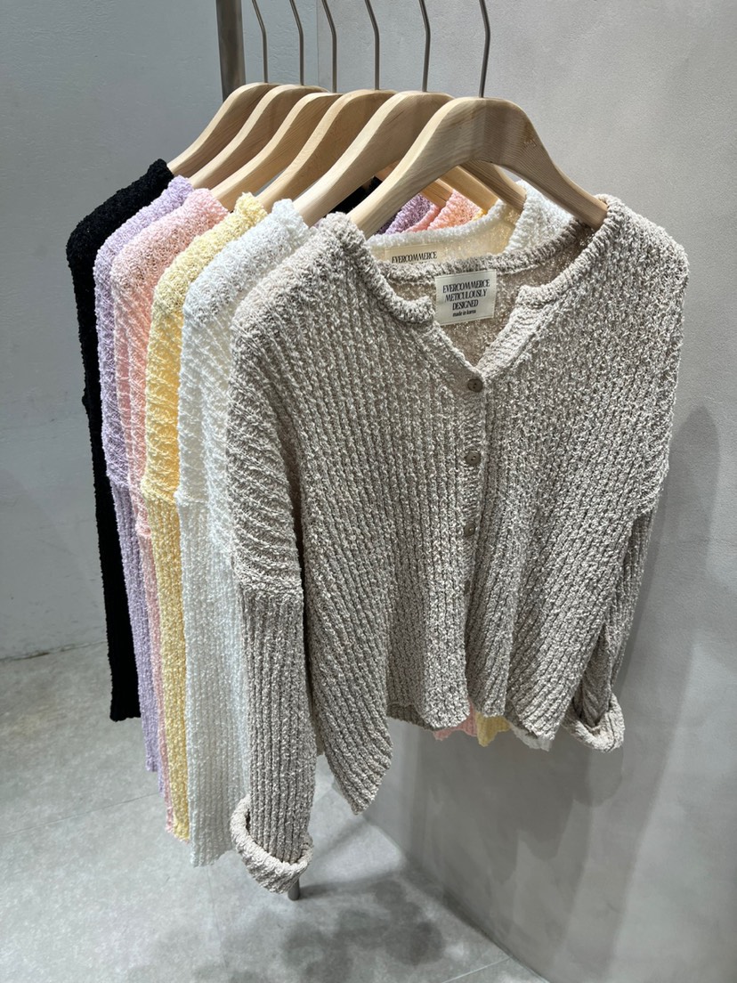 EVERCOMMERCE METICULOUSLY DESIGNED韓國直郵㊣女裝新款25春夏針織衫EVERCOMMERCE METICULOUSLY DESIGNED針織衫