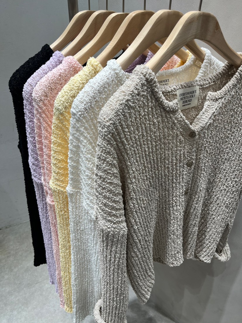 EVERCOMMERCE METICULOUSLY DESIGNED韓國直郵㊣女裝新款25春夏針織衫EVERCOMMERCE METICULOUSLY DESIGNED針織衫