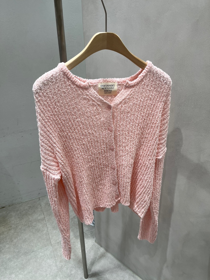 EVERCOMMERCE METICULOUSLY DESIGNED韓國直郵㊣女裝新款25春夏針織衫EVERCOMMERCE METICULOUSLY DESIGNED針織衫圖色3