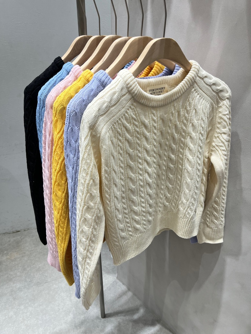EVERCOMMERCE METICULOUSLY DESIGNED韓國直郵㊣女裝新品25春夏毛衣EVERCOMMERCE METICULOUSLY DESIGNED毛衣