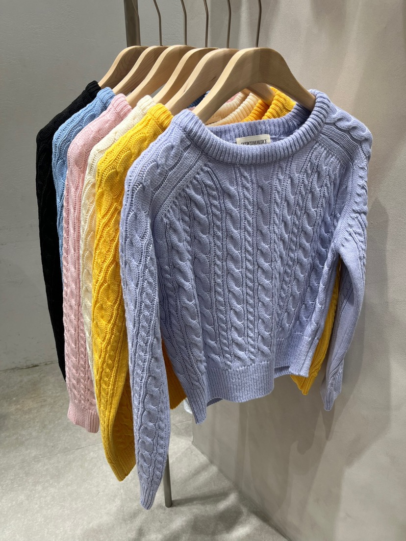 EVERCOMMERCE METICULOUSLY DESIGNED韓國直郵㊣女裝新品25春夏毛衣EVERCOMMERCE METICULOUSLY DESIGNED毛衣
