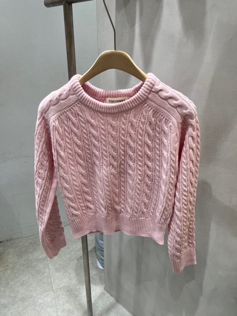 EVERCOMMERCE METICULOUSLY DESIGNED韓國直郵㊣女裝新品25春夏毛衣EVERCOMMERCE METICULOUSLY DESIGNED毛衣圖色3