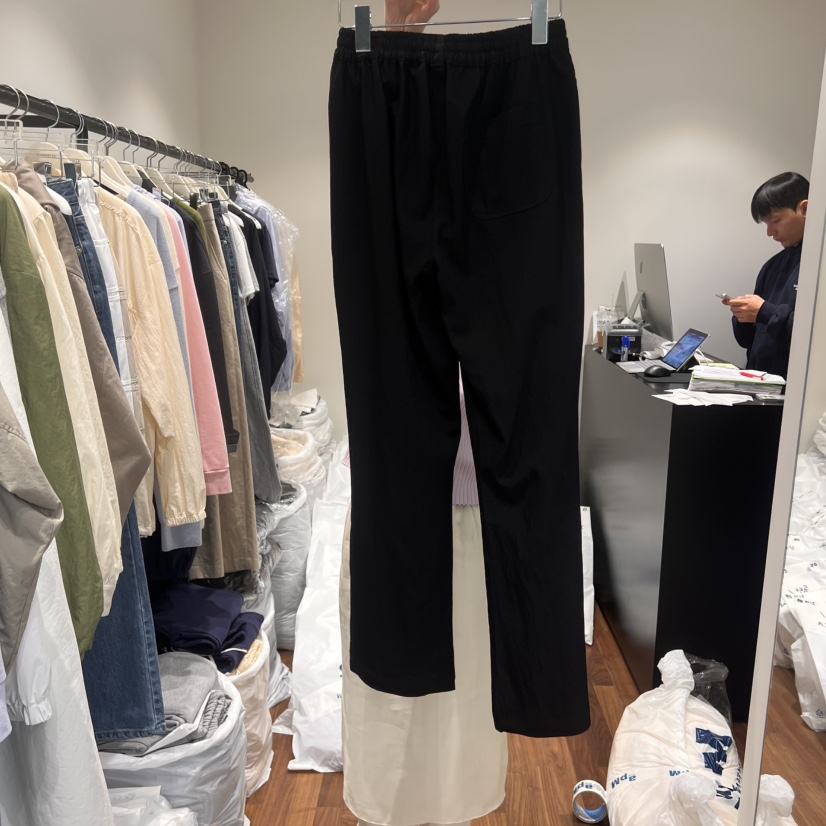 GABRIELLE韓國直郵㊣東大門實拍女裝新品人氣熱賣休閑褲綁帶GABRIELLE休閑褲