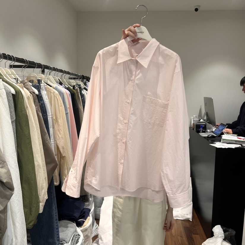 GABRIELLE直郵韓國代購㊣女裝新品人氣休閑熱賣25春夏襯衫蕾絲衫GABRIELLE襯衫/蕾絲衫圖色2