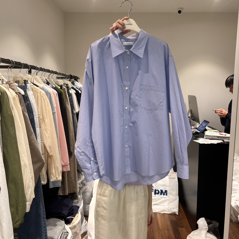 GABRIELLE直郵韓國代購㊣女裝新品人氣休閑熱賣25春夏襯衫蕾絲衫GABRIELLE襯衫/蕾絲衫圖色3