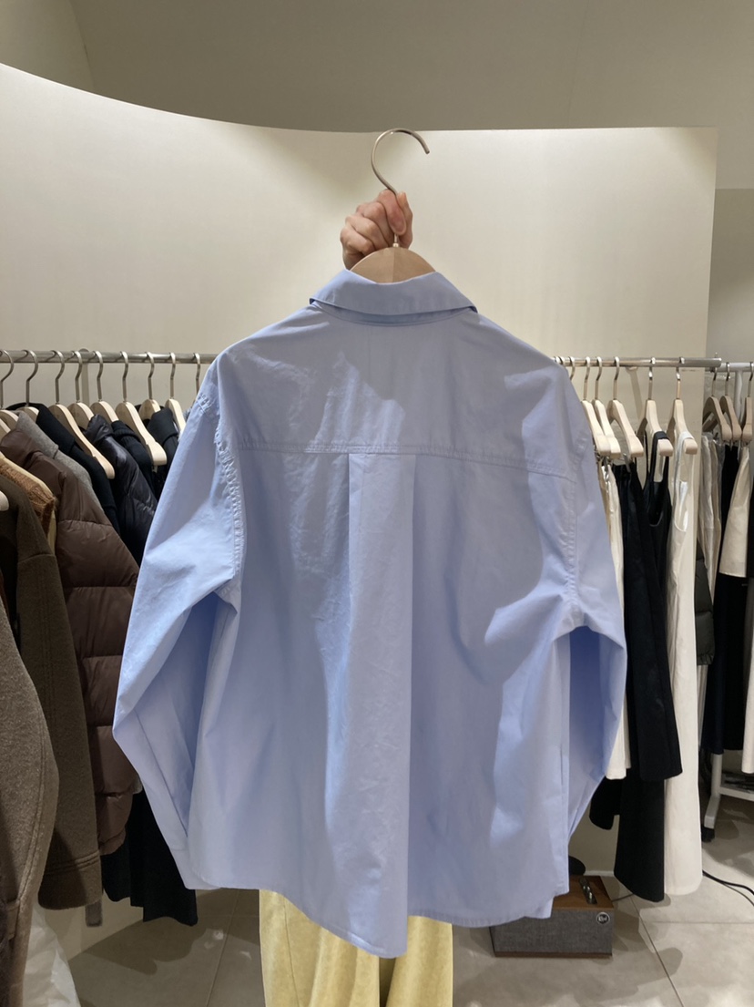 FLEUR-P韓國直郵㊣東大門實拍女裝新品熱賣時尚襯衫蕾絲衫RAWROW襯衫/蕾絲衫