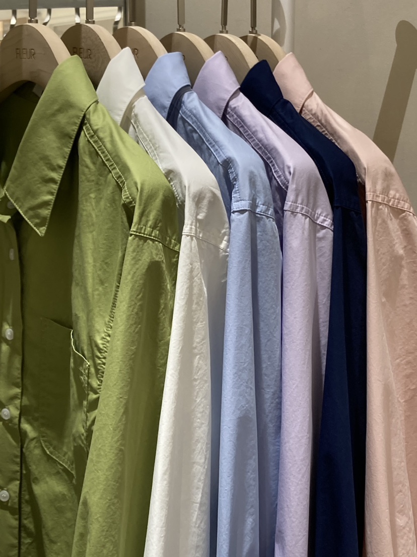 FLEUR-P韓國直郵㊣東大門實拍女裝新品熱賣時尚襯衫蕾絲衫RAWROW襯衫/蕾絲衫