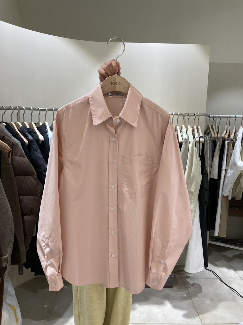 FLEUR-P韓國直郵㊣東大門實拍女裝新品熱賣時尚襯衫蕾絲衫RAWROW襯衫/蕾絲衫圖色4