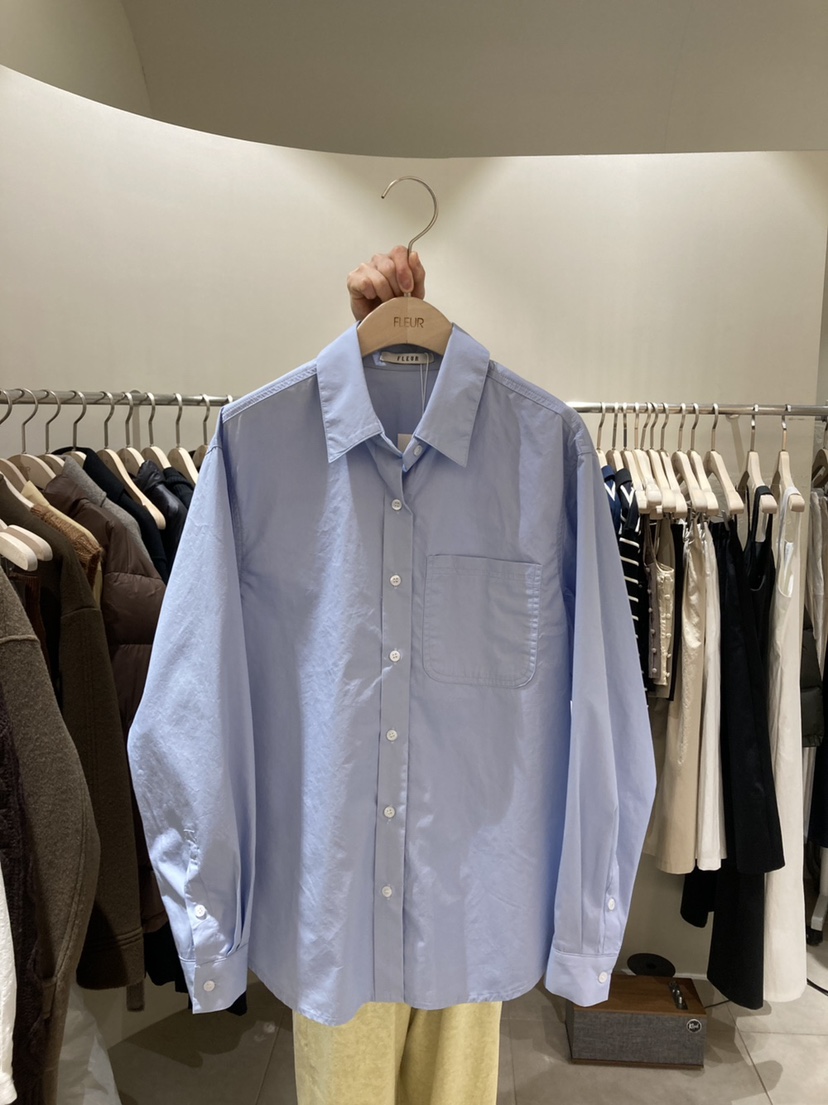 FLEUR-P韓國直郵㊣東大門實拍女裝新品熱賣時尚襯衫蕾絲衫RAWROW襯衫/蕾絲衫圖色5