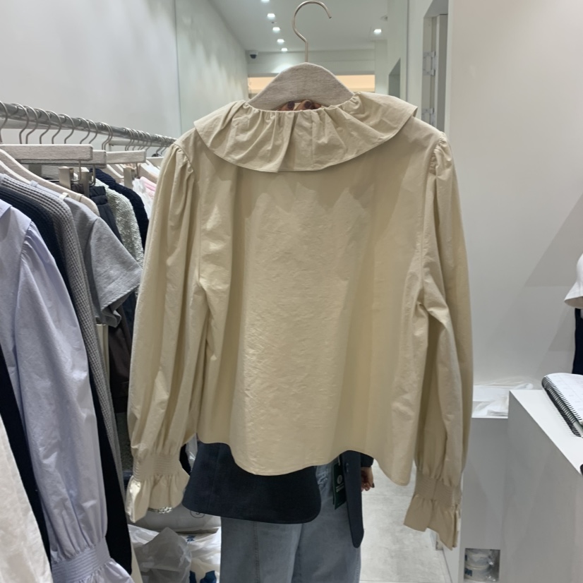 ASOME韓國直郵㊣東大門實拍女裝新款推薦熱賣休閑襯衫蕾絲衫A.SOME襯衫/蕾絲衫
