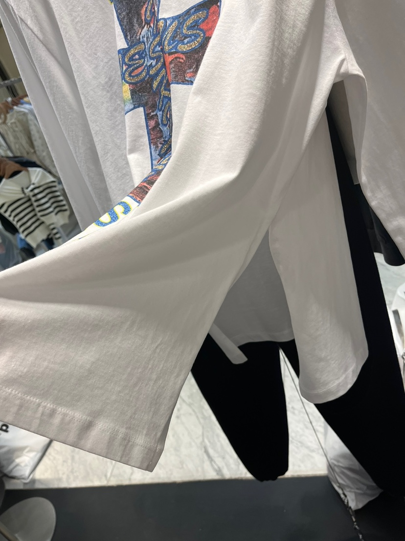 EL BOSQUE直郵韓國代購㊣女裝新款人氣25春夏休閑時尚長袖T恤EL BOSQUE長袖T恤