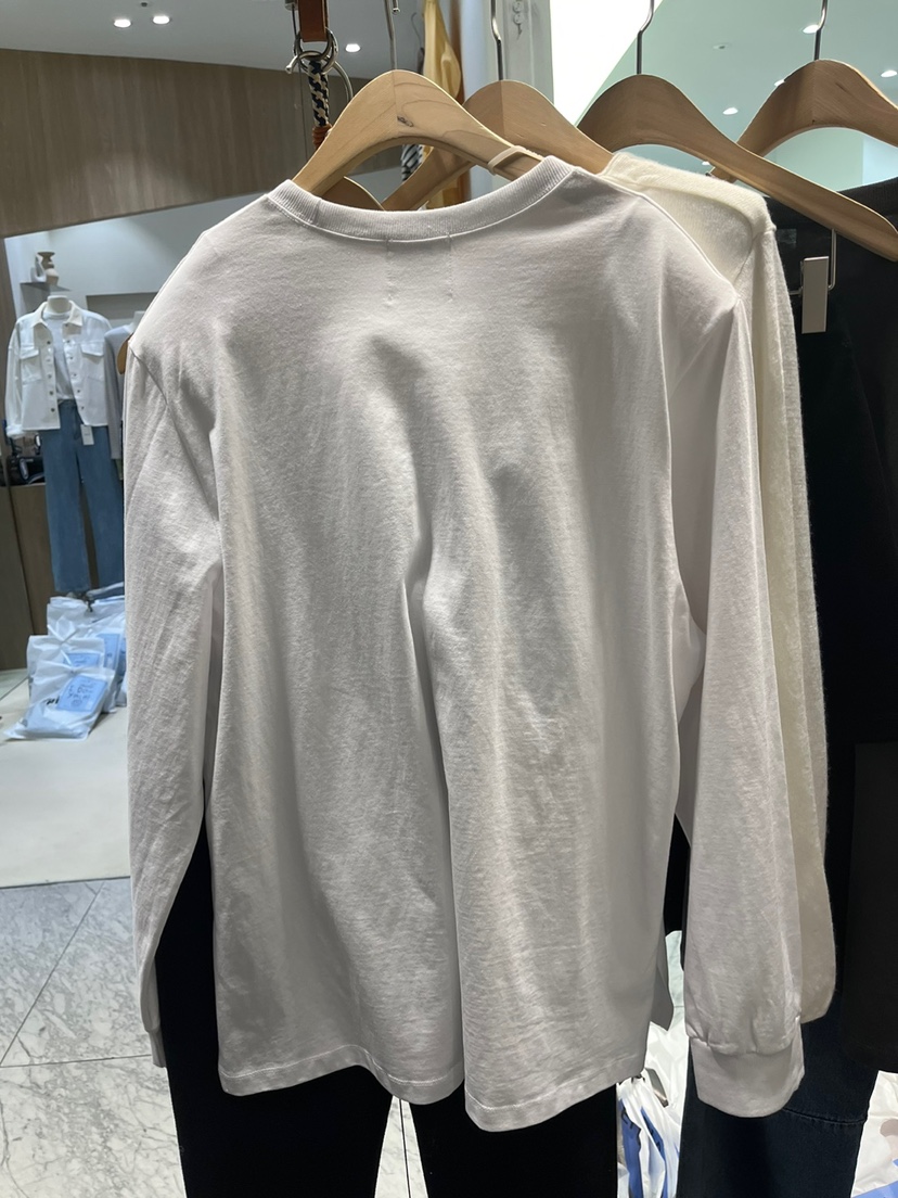 EL BOSQUE直郵韓國代購㊣女裝新款人氣25春夏休閑時尚長袖T恤EL BOSQUE長袖T恤