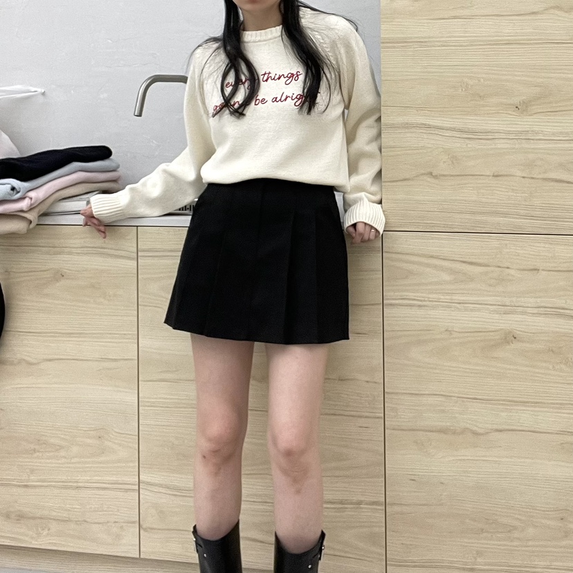ALLVIBE韓國直郵㊣東大門實拍女裝新品時尚職業人氣25春夏針織衫ALLVIBE針織衫