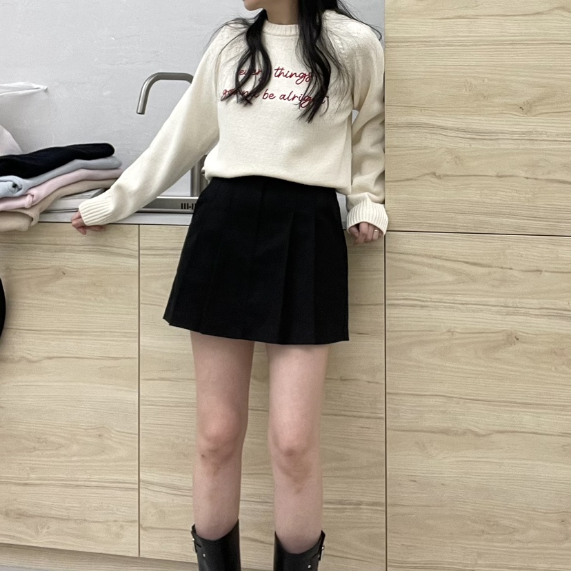 ALLVIBE韓國直郵㊣東大門實拍女裝新品時尚職業人氣25春夏針織衫ALLVIBE針織衫