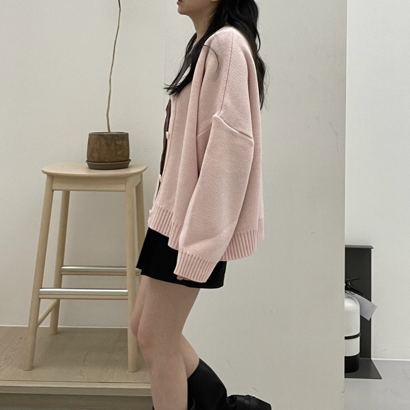 ALLVIBE韓國直郵㊣女裝新款休閑25春夏時尚職業人氣熱賣針織衫ALLVIBE針織衫