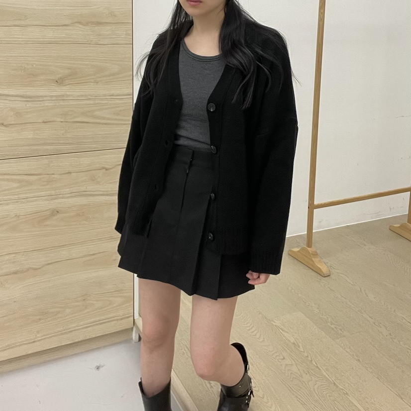 ALLVIBE韓國直郵㊣女裝新款休閑25春夏時尚職業人氣熱賣針織衫ALLVIBE針織衫圖色4