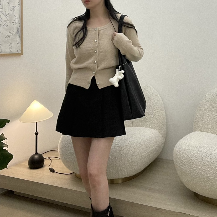 ALLVIBE韓國直郵㊣女裝新品25春夏職業熱賣休閑時尚推薦針織衫ALLVIBE針織衫