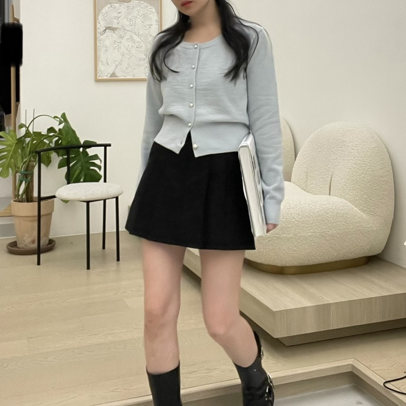 ALLVIBE韓國直郵㊣女裝新品25春夏職業熱賣休閑時尚推薦針織衫ALLVIBE針織衫
