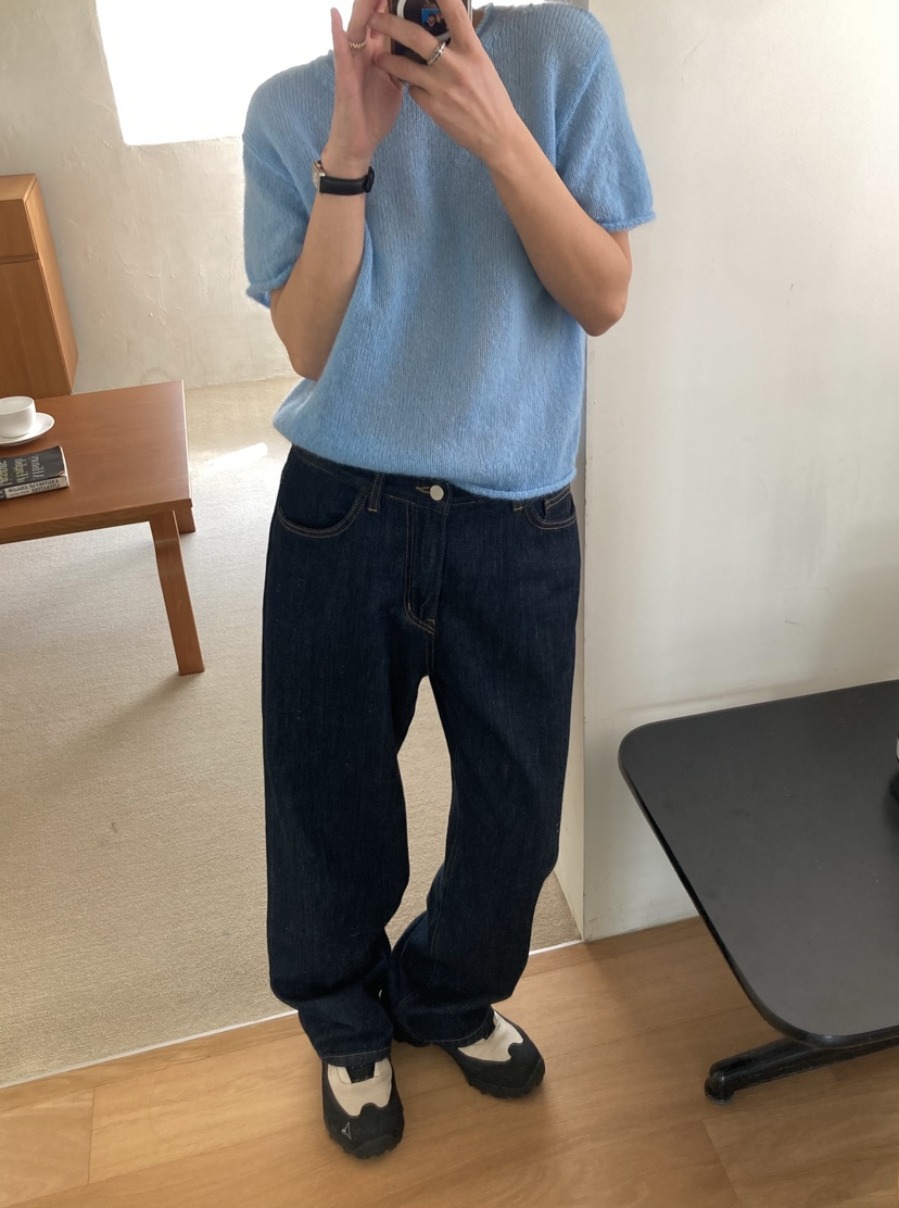 ROMANTICIZE韓國㊣直郵東大門代購女裝新品休閑職業熱賣牛仔褲ROMANTICIZE牛仔褲