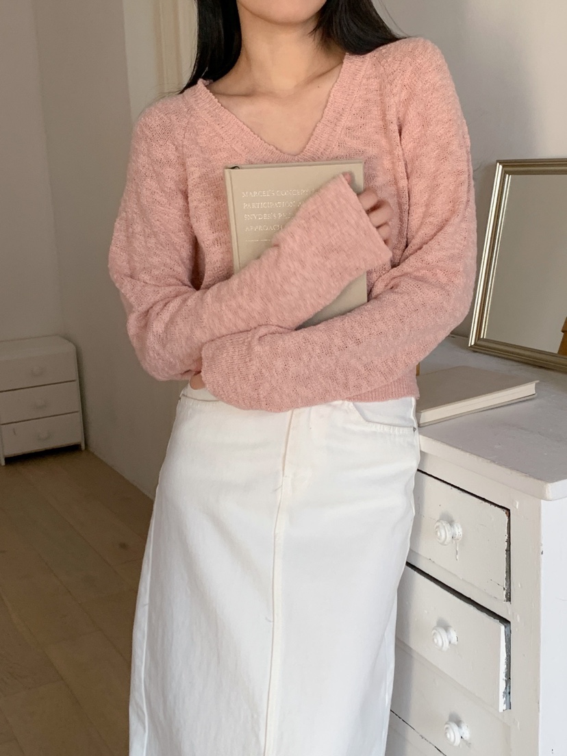 DARLUZ_MI直郵韓國代購㊣女裝新款25春夏職業時尚熱賣針織衫DARLUZ_MI針織衫