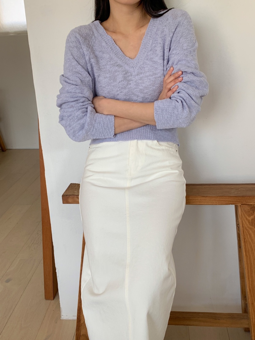 DARLUZ_MI直郵韓國代購㊣女裝新款25春夏職業時尚熱賣針織衫DARLUZ_MI針織衫