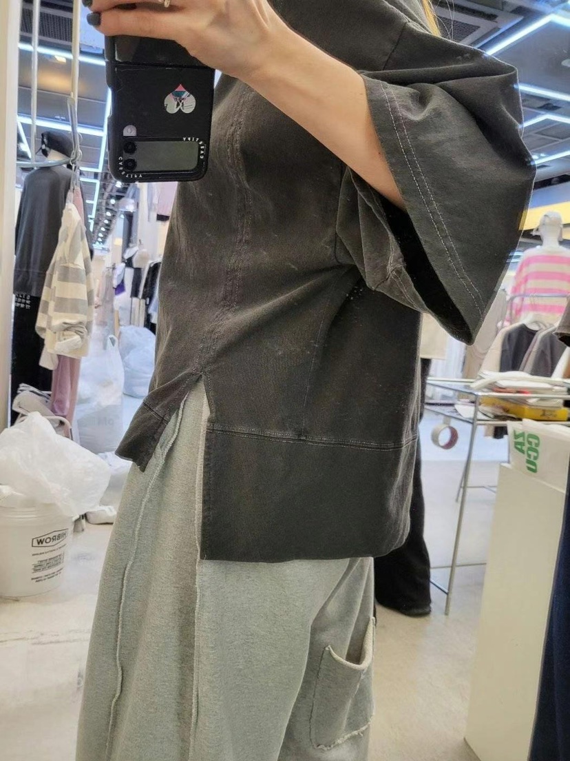 ZACCU韓國㊣直郵東大門代購女裝新品25春夏推薦熱賣長袖T恤ZACCU長袖T恤
