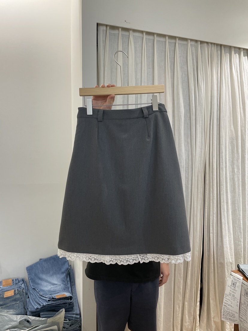 MOVENNE韓國㊣直郵東大門代購女裝新款休閑熱賣半身裙中短裙MOVENNE半身裙/中短裙