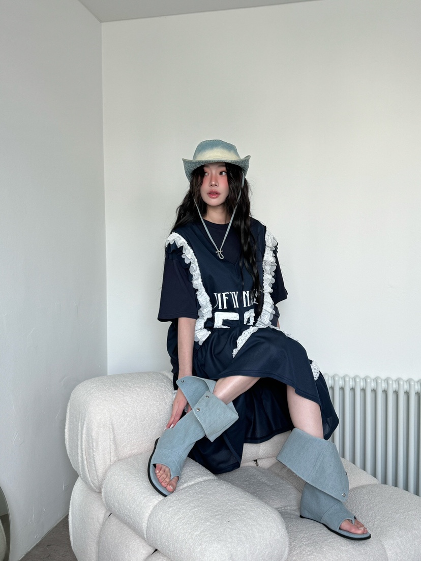 MAISONDEGLORY韓國直郵㊣東大門實拍女裝新品推薦25春夏連衣裙MAISON DE GLORY連衣裙