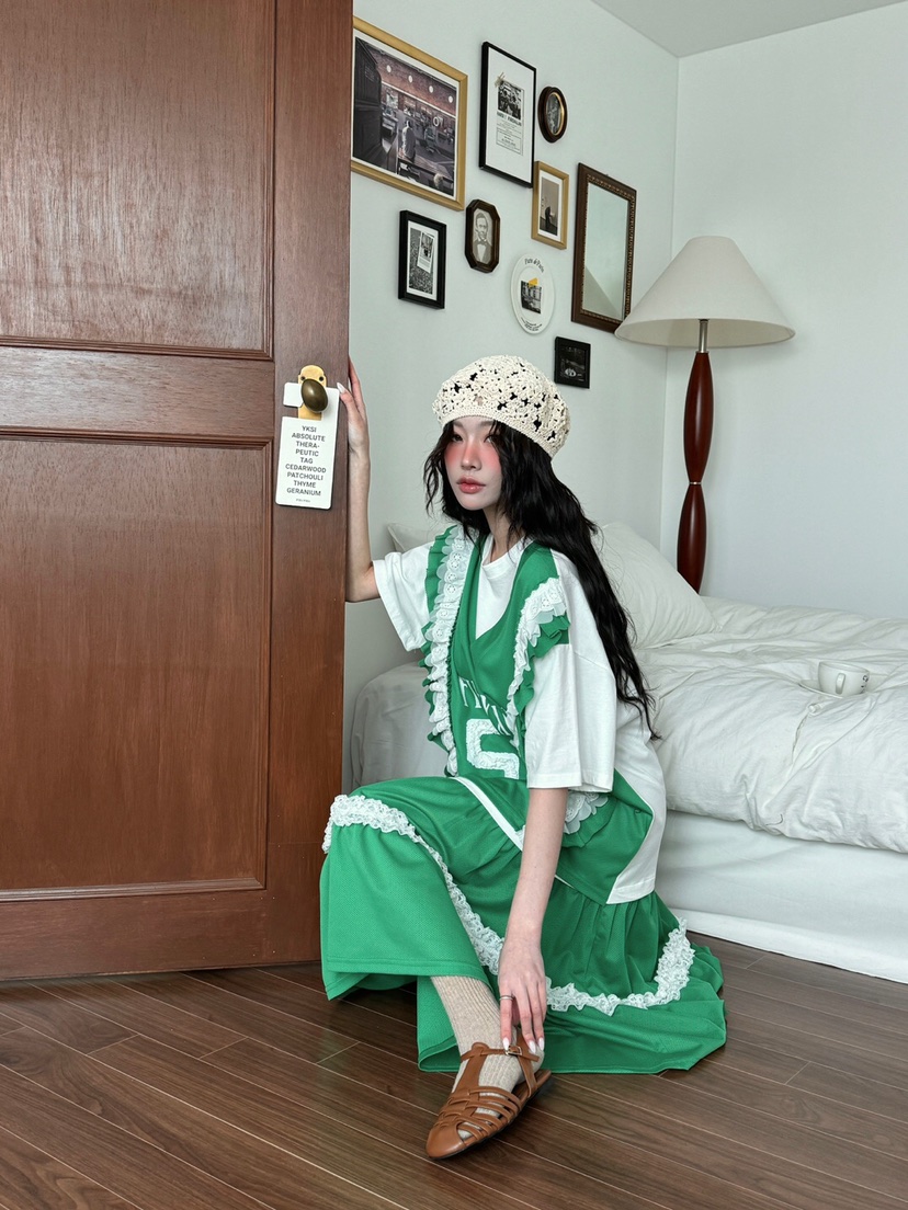 MAISONDEGLORY韓國直郵㊣東大門實拍女裝新品推薦25春夏連衣裙MAISON DE GLORY連衣裙