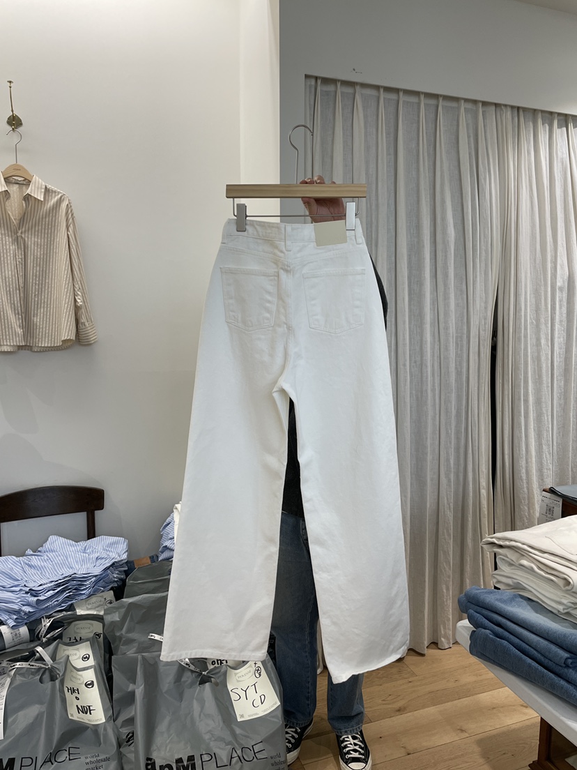 MOVENNE韓國直郵㊣東大門實拍女裝新品時尚25春夏推薦牛仔褲MOVENNE牛仔褲