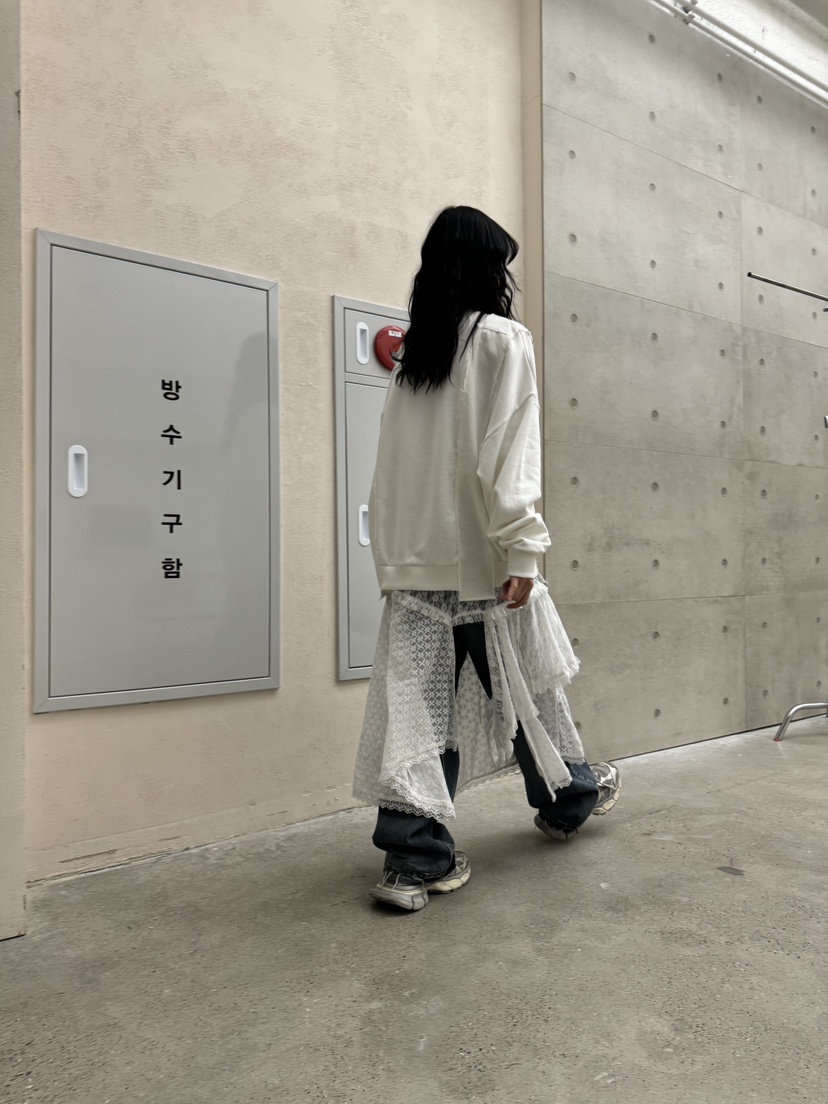 FRANC—L韓國直郵㊣東大門實拍女裝新品熱賣休閑25春夏衛衣FRANC衛衣